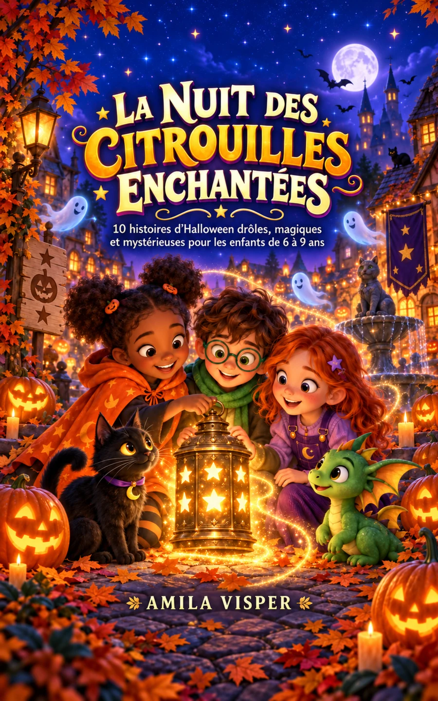 Couverture — La Nuit des Citrouilles Enchantées