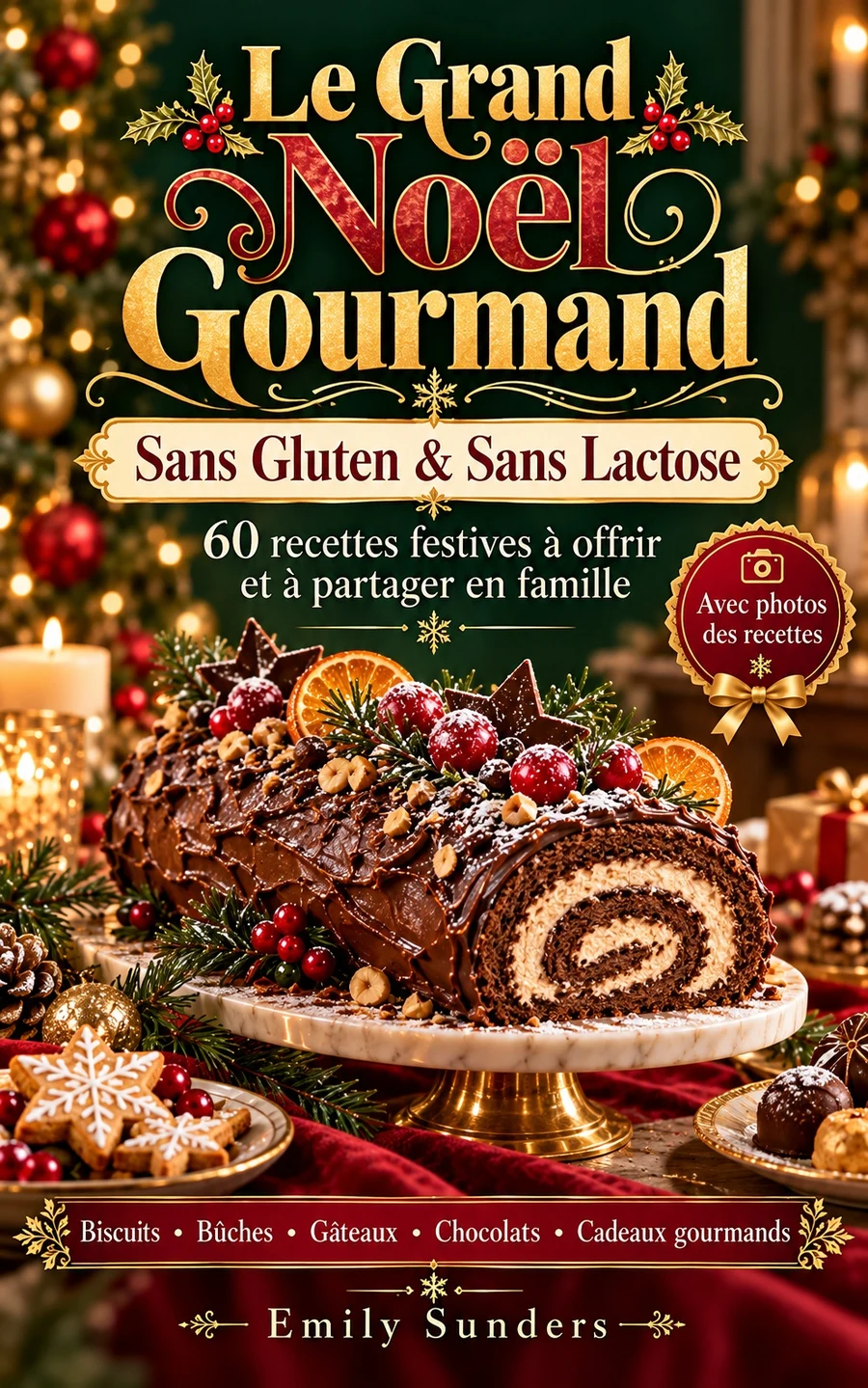 Couverture — Le Grand Noël Gourmand Sans Gluten & Sans Lactose
