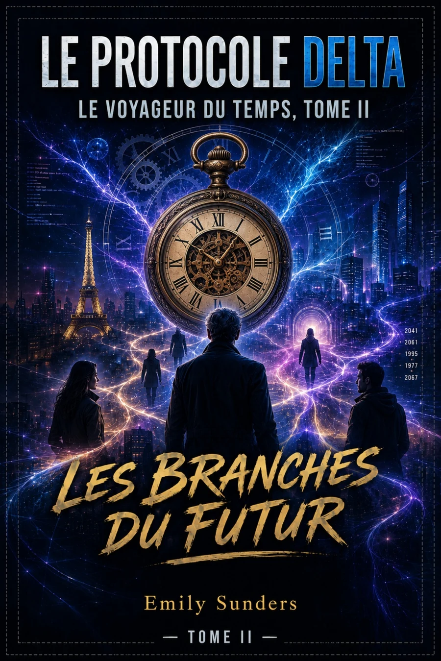 Couverture — Le Protocole Delta du Voyageur du Temps : Les Branches du Futur