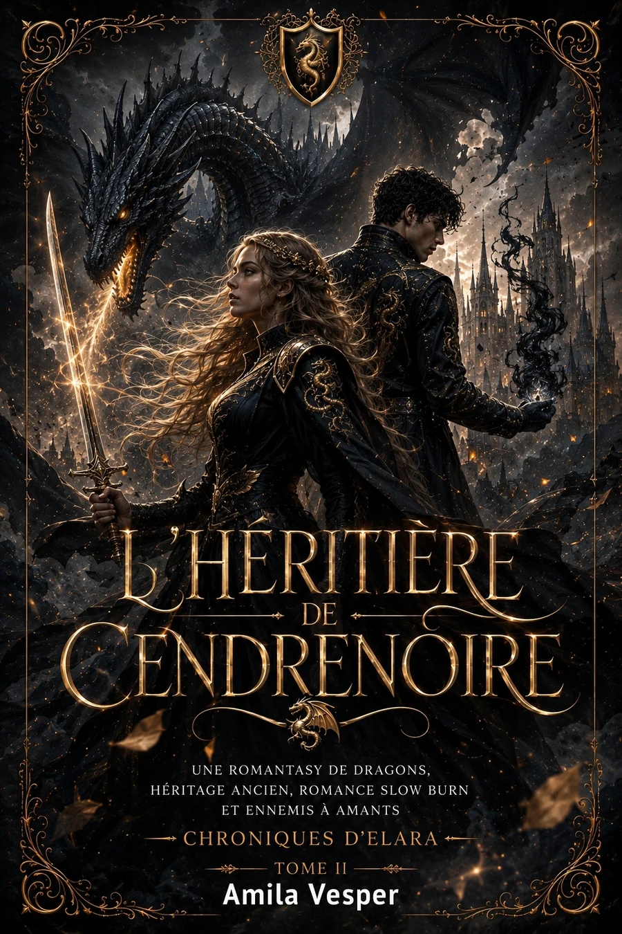Couverture — L’Héritière de Cendrenoire