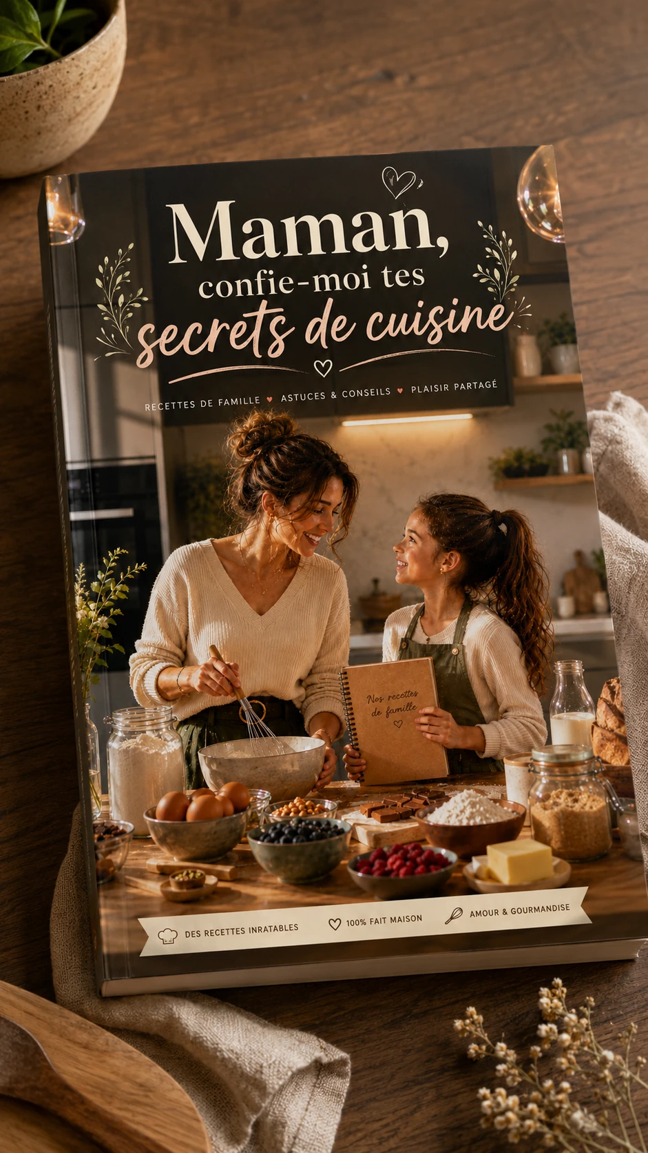 Couverture — Maman, confie-moi tes secrets de cuisine