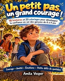 Couverture du livre associé : Un petit pas, un grand courage !